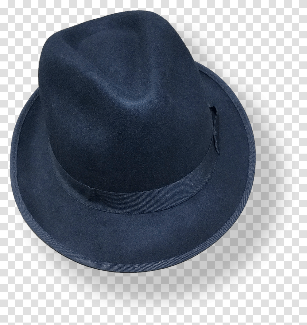 Avenel Small Brim Gutter Crown Trilby Hat Black 2889 Televiso Pblica De Angola, Apparel, Baseball Cap, Cowboy Hat Transparent Png