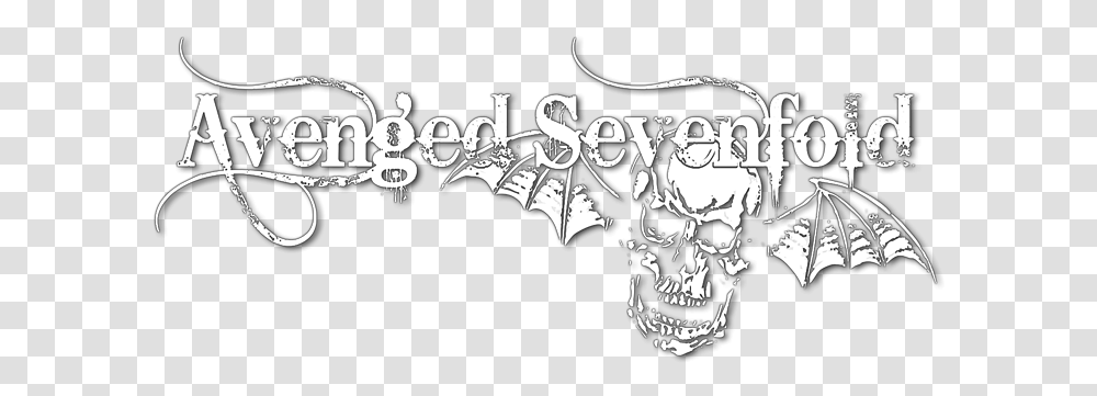 Avenged Sevenfold Avenged Sevenfold Logo, Label, Text, Symbol, Batman Logo Transparent Png