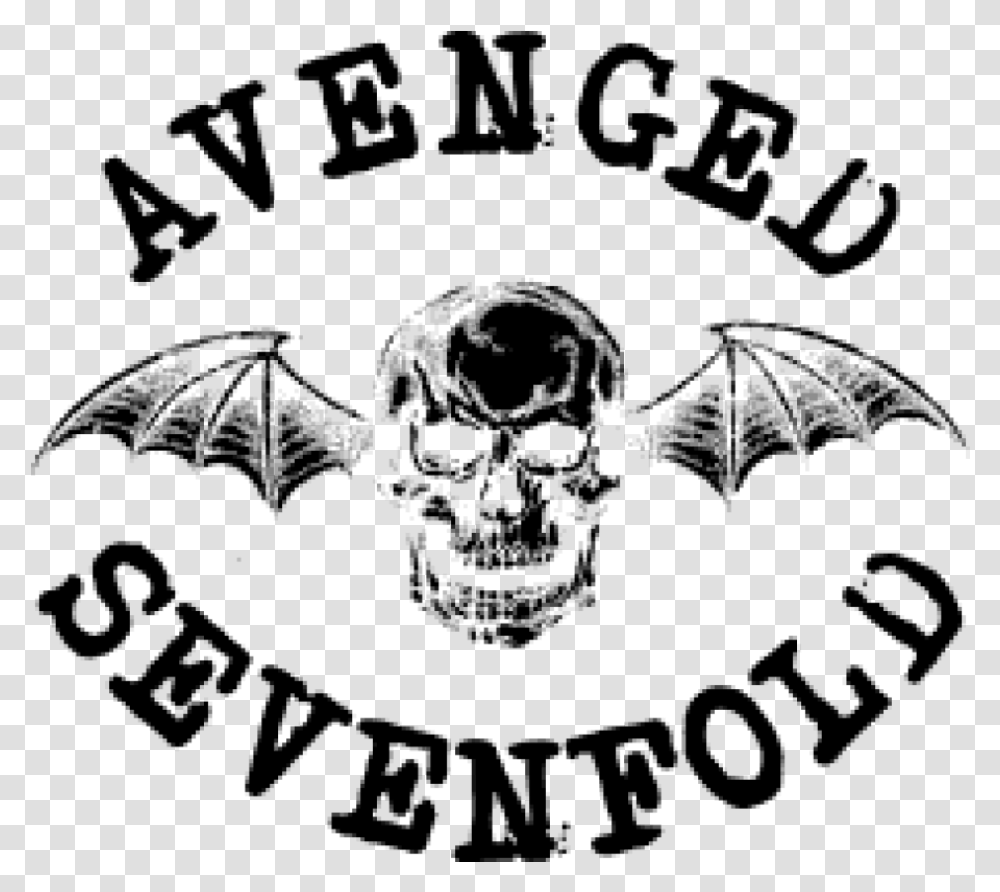 Avenged Sevenfold Logo, Gray, World Of Warcraft Transparent Png