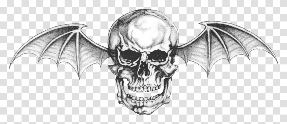 Avenged Sevenfold Skull Bat, X-Ray, Medical Imaging X-Ray Film, Ct Scan, Person Transparent Png