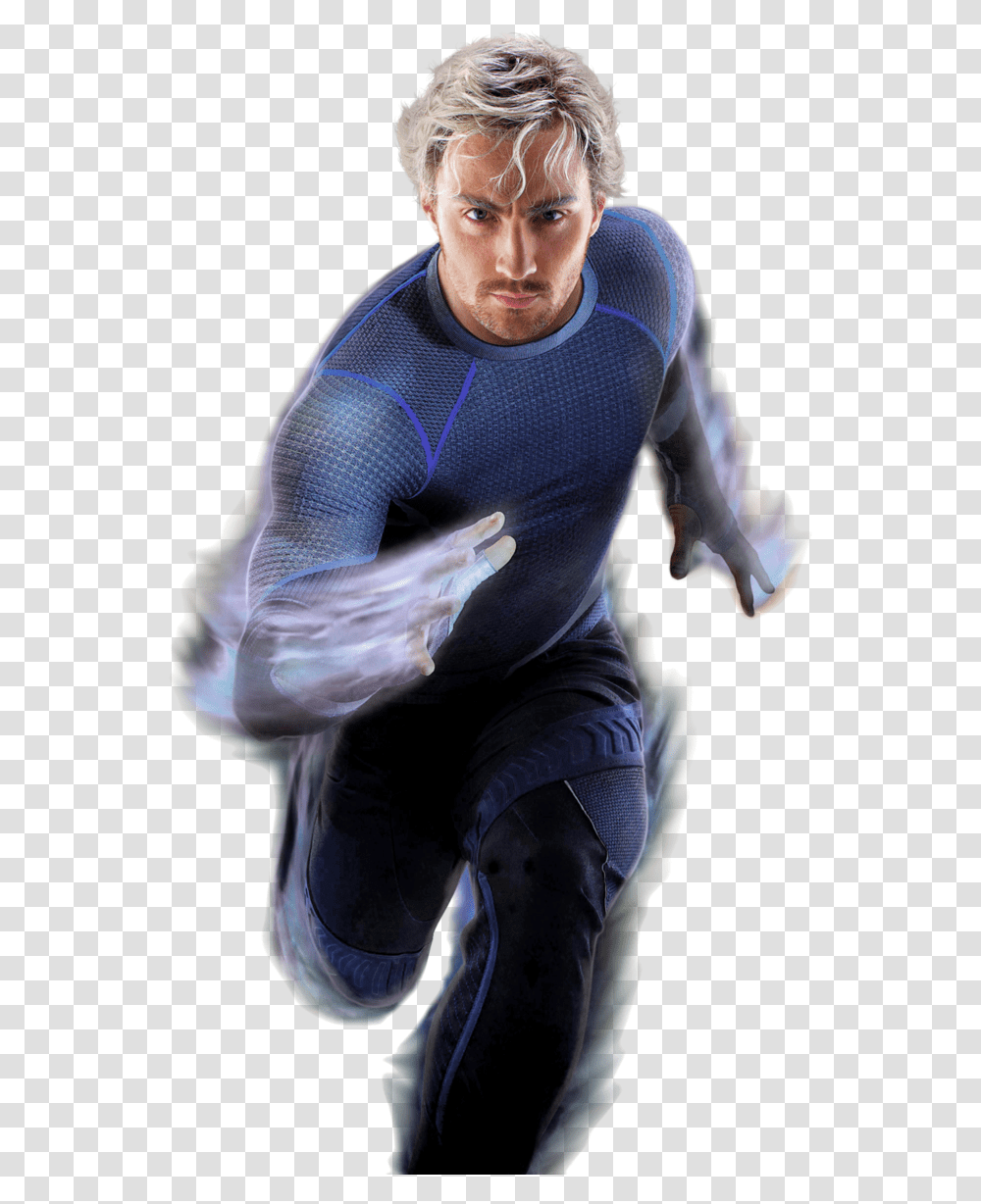 Avengers Age Of Ultron Quicksilver, Person, Sleeve, Adventure Transparent Png