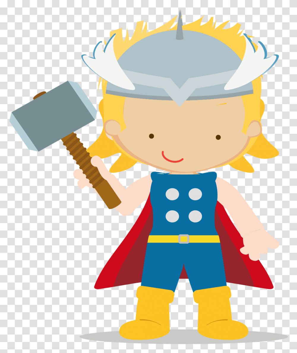 Avengers Babies Clipart Thor Cute, Costume, Person, Human, Toy Transparent Png