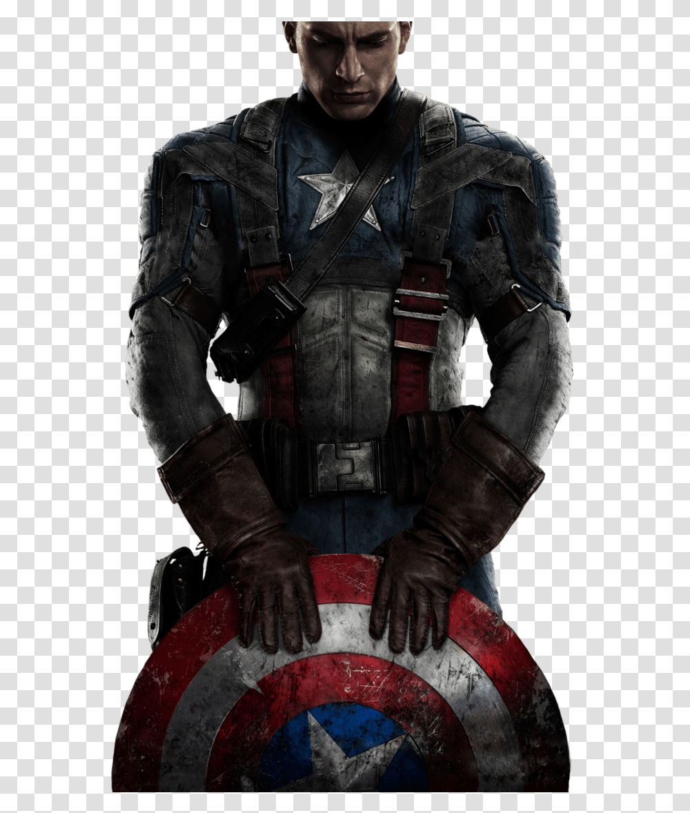 Avengers Captain America Image, Jacket, Coat, Person Transparent Png