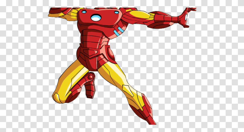 Avengers Clipart Cartoon Background Iron Man Clipart, Animal, Sea Life, Invertebrate, Insect Transparent Png