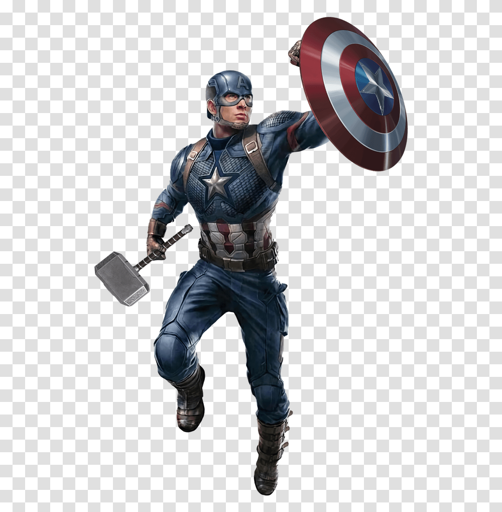 Avengers Endgame Captain America, Person, Human, Helmet Transparent Png