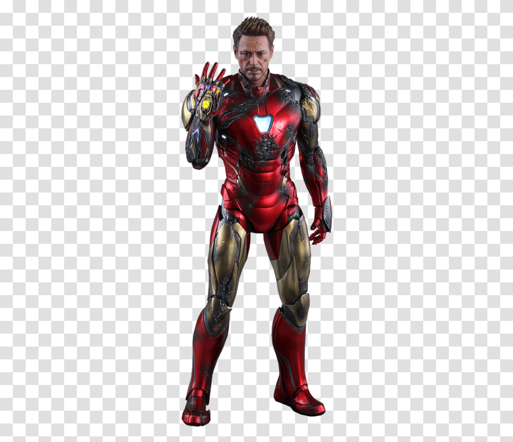 Avengers Endgame Iron Man Hot Toys, Costume, Person, Human, Armor Transparent Png