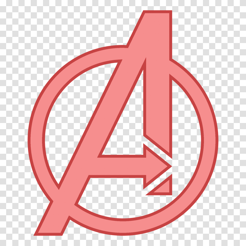 Avengers Icon, Logo, Trademark, Cross Transparent Png