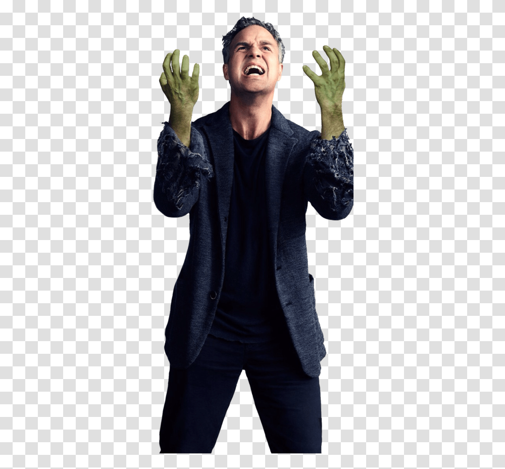 Avengers Infinity War Bruce Banner, Sleeve, Long Sleeve, Person Transparent Png