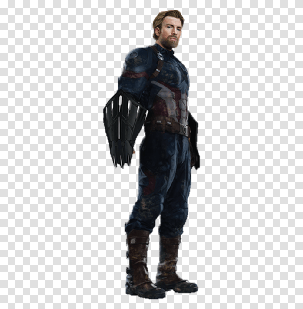 Avengers Infinity War Captain America Suit, Person, Human, Apparel Transparent Png