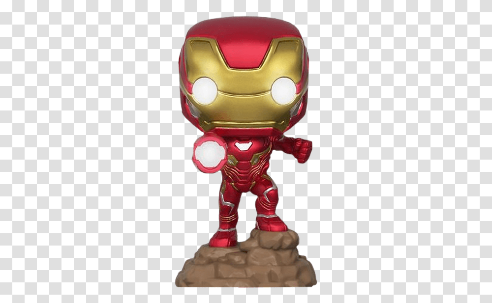 Avengers Infinity War Funko Pop Iron Man Light Up, Toy, Figurine, Helmet Transparent Png