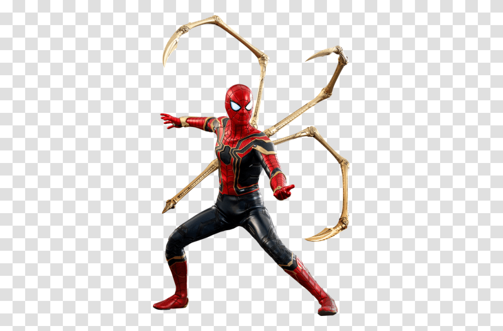 Avengers Infinity War Masterpiece Action Figure Iron Spider, Costume, Person, Figurine, Leisure Activities Transparent Png