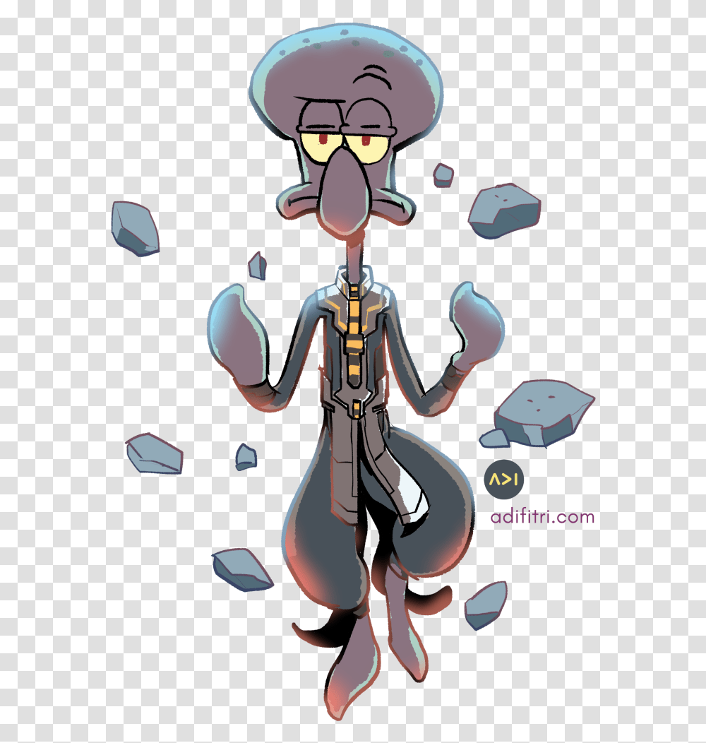 Avengers Infinity War Squidward, Person Transparent Png