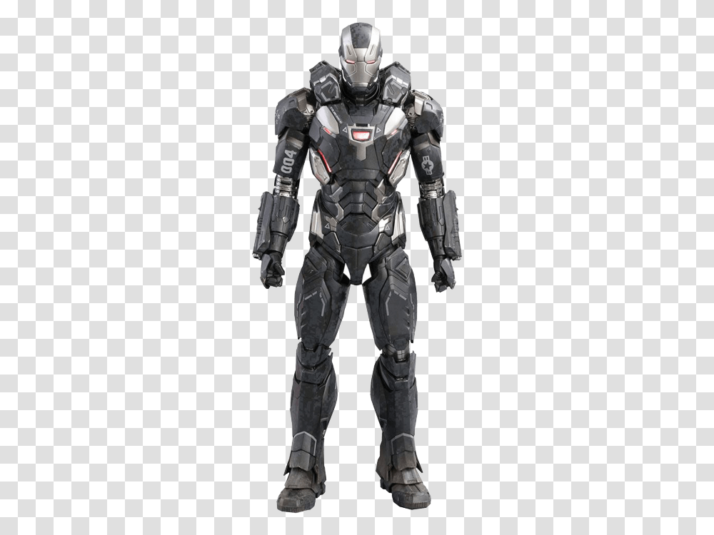 Avengers Infinity War War Machine Hot Toy, Armor, Person, Human, Robot Transparent Png