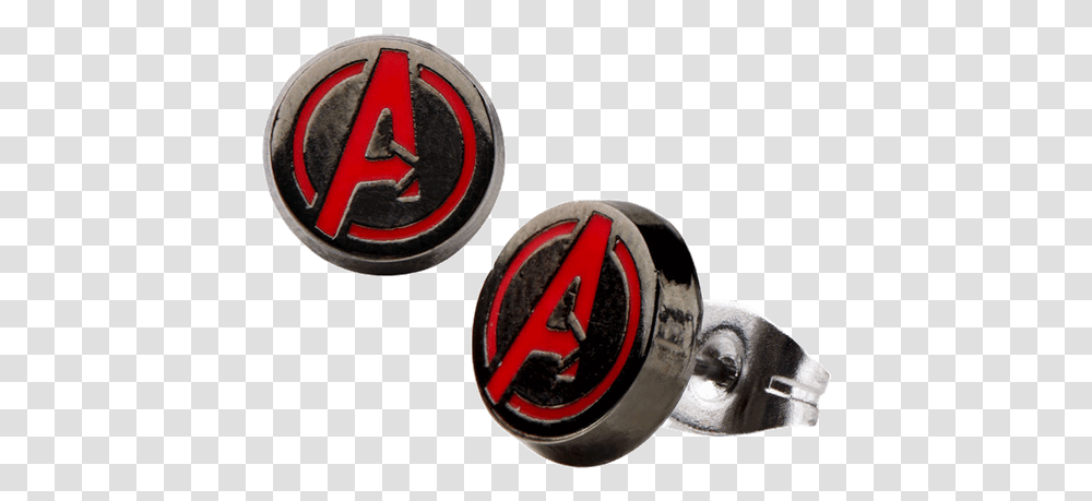 Avengers Logo Black And Red, Emblem, Machine, Trademark Transparent Png