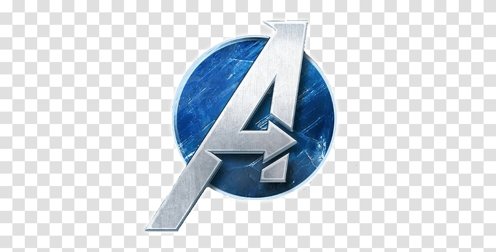 Avengers Logo Boosting Accounts & Powerleveling Marvel Avengers Game Logo, Symbol, Trademark, Emblem, Text Transparent Png