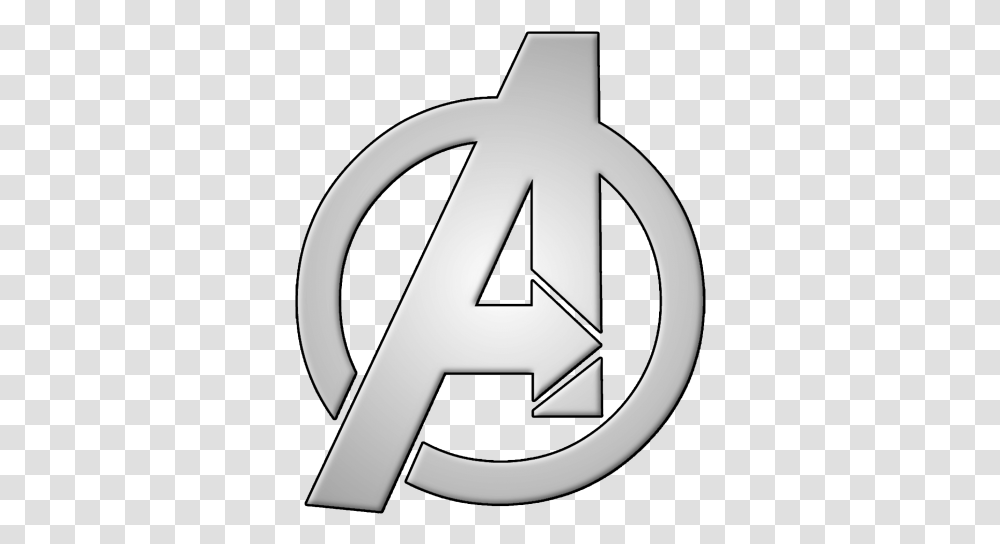 Avengers Logo Image Free Download Searchpng Background Avengers Logo, Trademark, Recycling Symbol, Sign Transparent Png