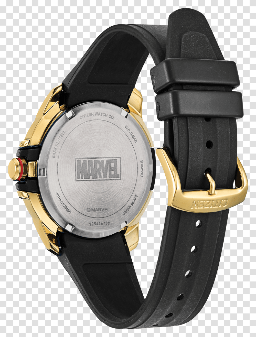 Avengers Marvel Watch By Citizen Aw1155 03w, Wristwatch, Digital Watch Transparent Png