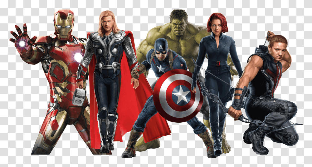 Avengers, Person, Costume, People, Crowd Transparent Png