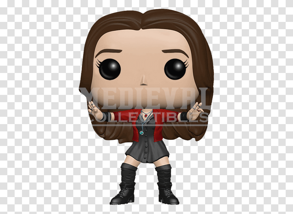 Avengers Scarlet Witch Pop Figure, Toy, Person, Human, Mascot Transparent Png