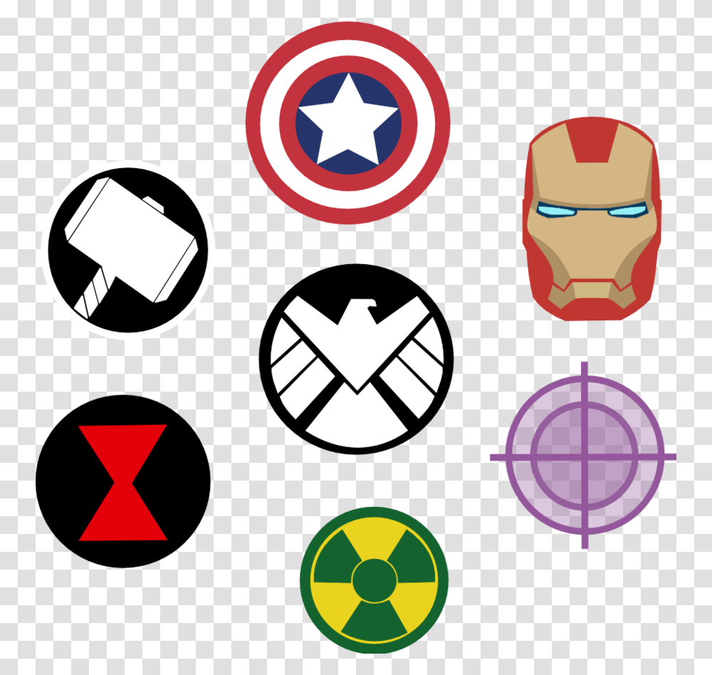 Avengers Symbol, Logo, Trademark, Star Symbol Transparent Png