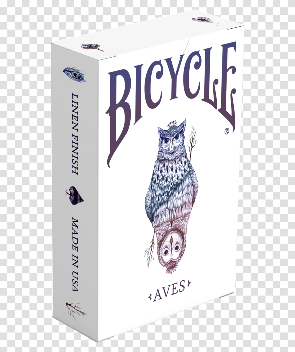 Aves Bicycle Owl Only Box Aves Playing Cards, Bird, Animal, Cat, Pet Transparent Png