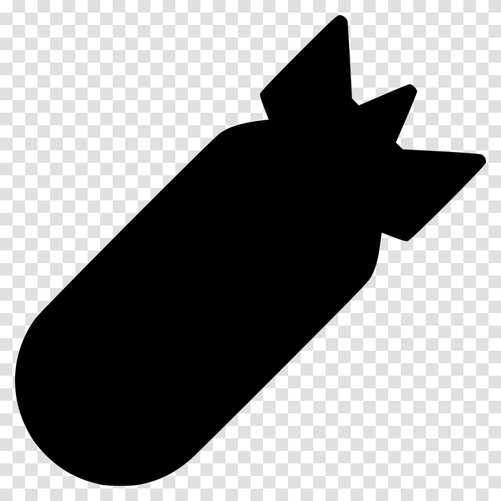 Aviation Bomb Icon Free Download, Silhouette, Axe, Tool, Bottle Transparent Png