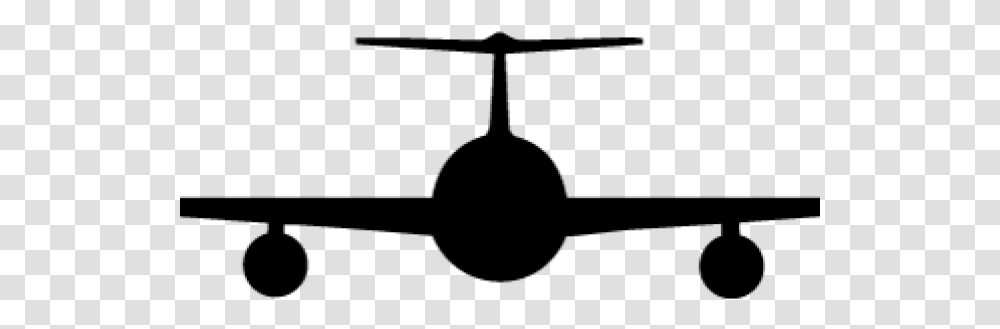 Aviation Clipart Front Airplane Airplane Front Icon, Gray, World Of Warcraft Transparent Png