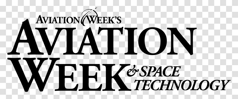Aviation Week Amp Space Technology 01 Logo Aviation Week And Space Technology Logo, Gray, World Of Warcraft Transparent Png