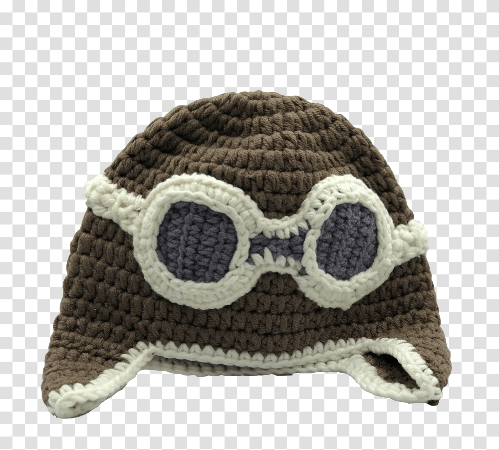 Aviator Crochet, Clothing, Apparel, Rug, Cap Transparent Png