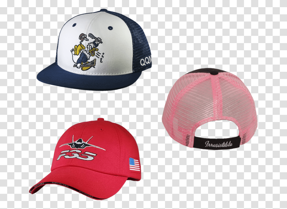 Aviator Gear Custom Squadron Cap Examples Baseball Cap, Apparel, Hat, Bathing Cap Transparent Png