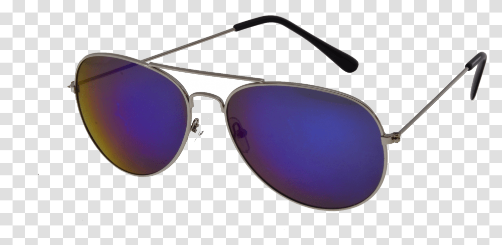 Aviator Silver Blue Mirror Lens, Sunglasses, Accessories, Accessory, Goggles Transparent Png