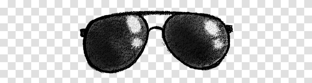 Aviator Sunglasses - Big Bear And Bird Shop Monochrome, Accessories, Accessory, Rug, Goggles Transparent Png