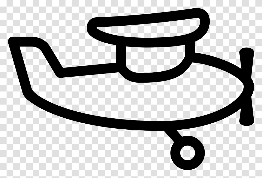 Avion Hlices Icon Propeller Airplane Icon, Gray, World Of Warcraft Transparent Png