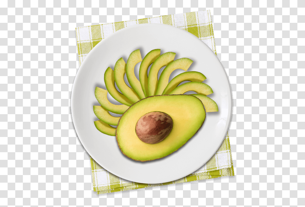 Avocado Avocado On A Plate, Banana, Fruit, Plant, Food Transparent Png
