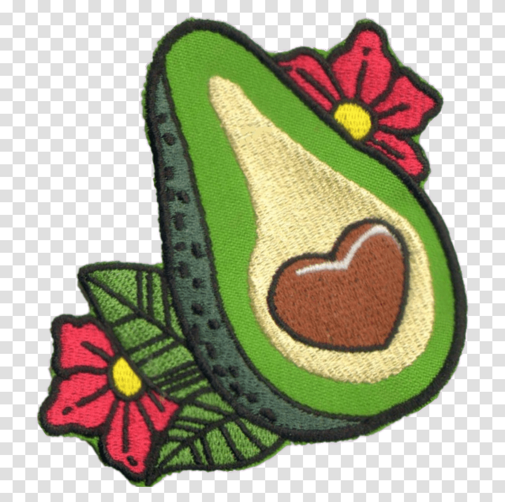 Avocado Badge Pin Tumblr Sticker By Glowyiah Pins Tumblr Stickers, Plant, Food, Purse Transparent Png