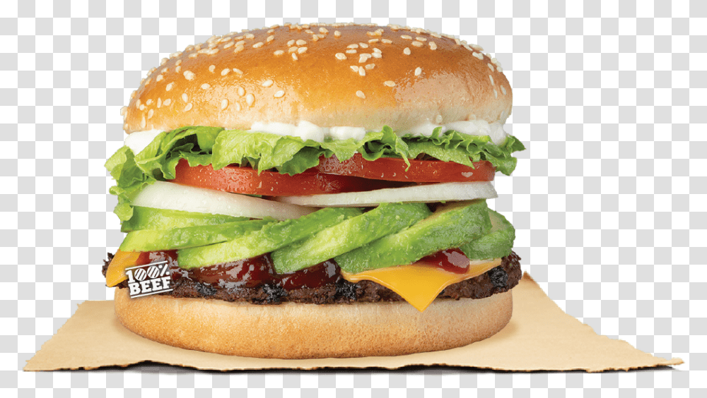 Avocado Burger King Singapore, Food, Sesame Transparent Png