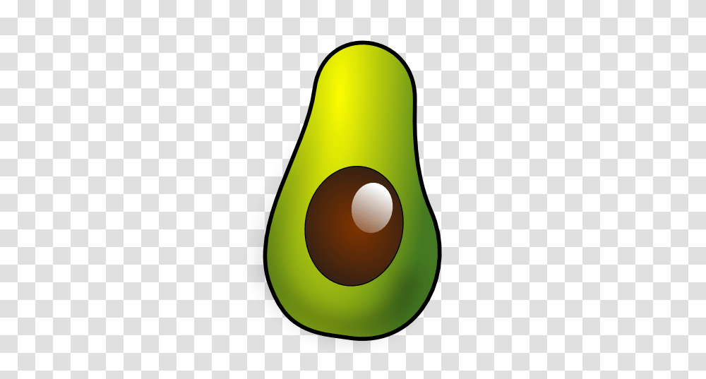 Avocado Clipart Black And White, Plant, Fruit, Food, Pear Transparent Png