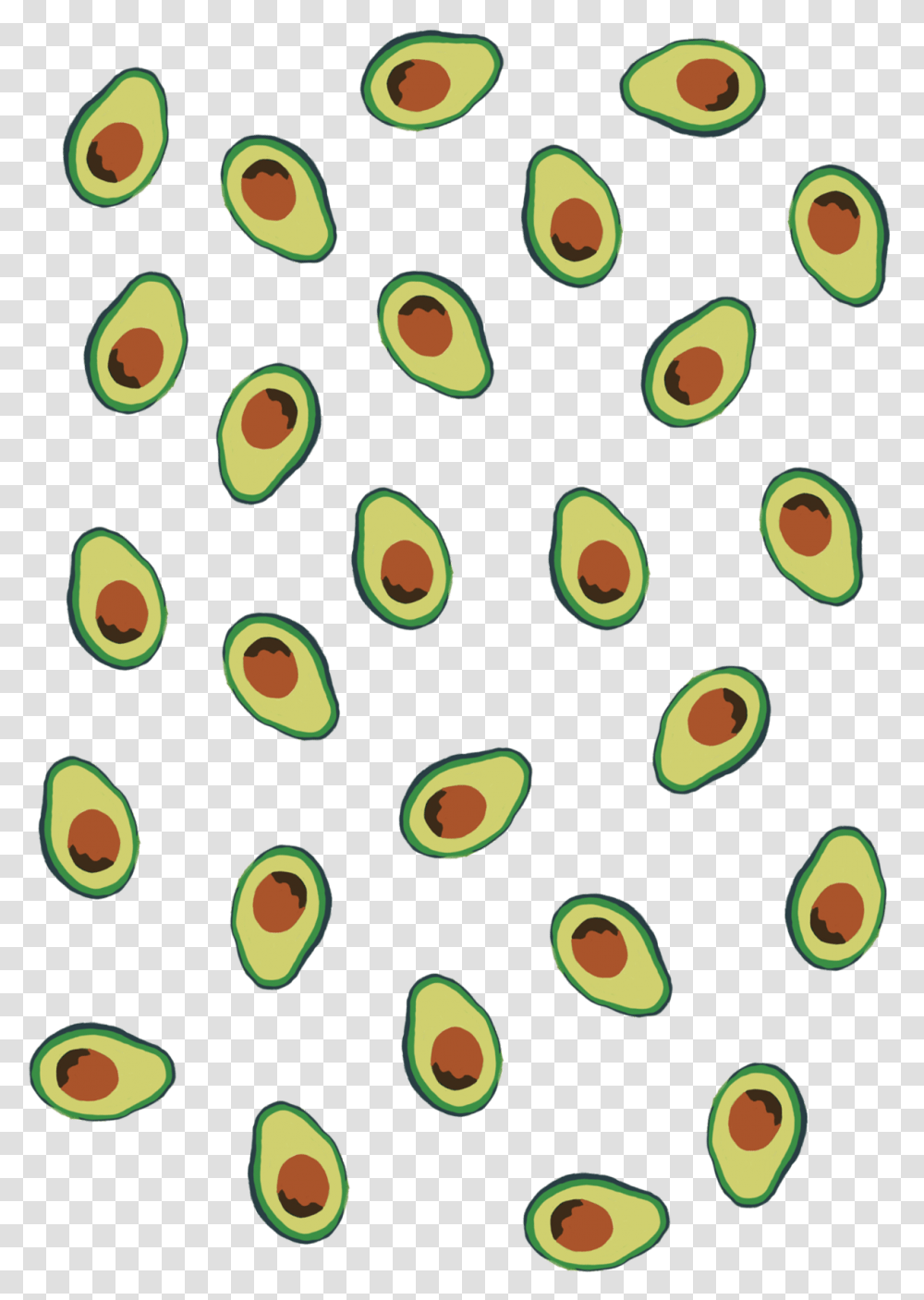 Avocado Clipart Cute Tumblr Avocado Background, Mobile Phone, Electronics, Cell Phone, Plant Transparent Png