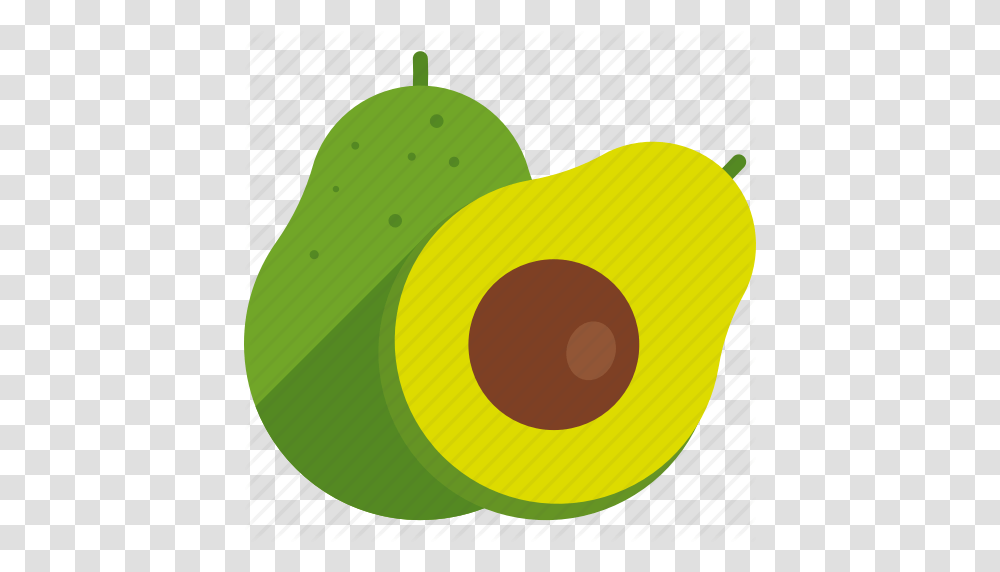 Avocado Cut Food Fruit Seed Tropical Whole Icon, Plant, Tape, Pear Transparent Png