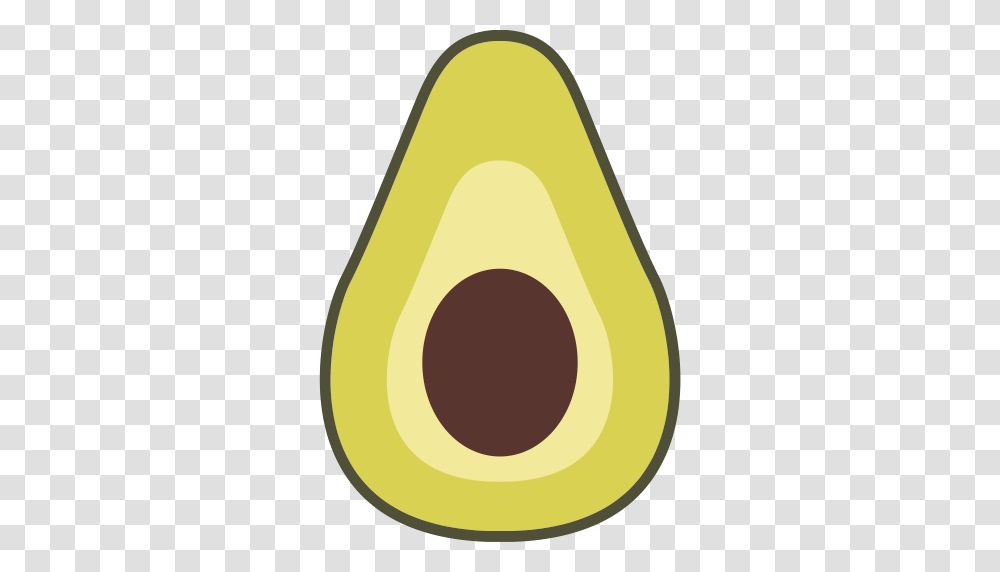 Avocado Fruit Icon, Plant, Food Transparent Png