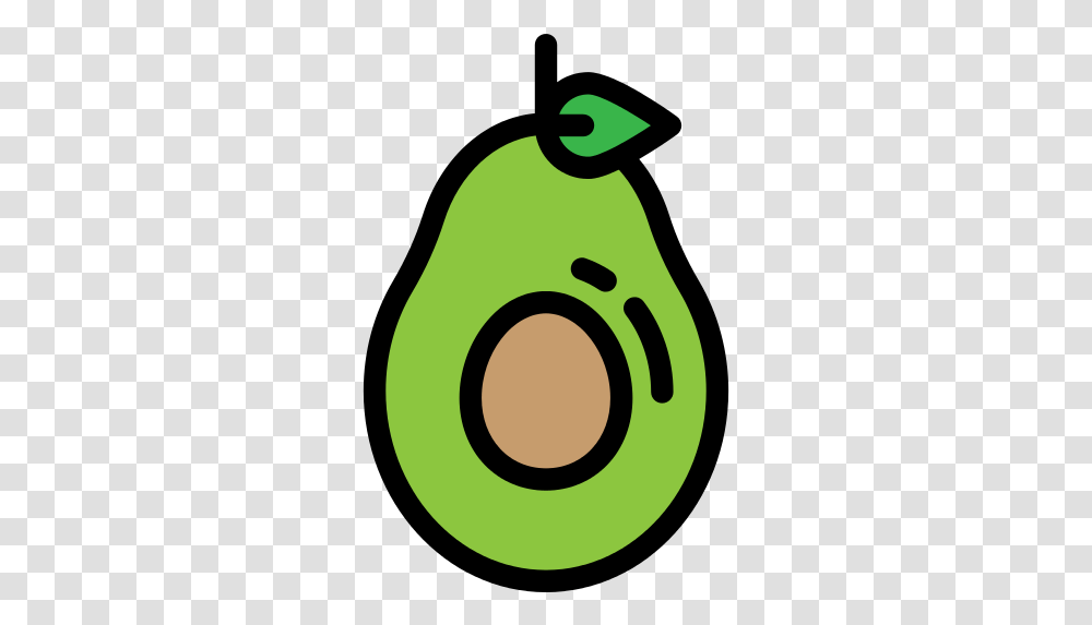 Avocado Icon Avocado Icon, Plant, Fruit, Food, Text Transparent Png