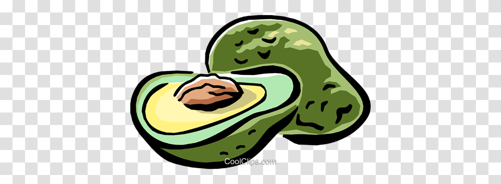 Avocado Royalty Free Vector Clip Art Illustration, Plant, Fruit, Food, Sushi Transparent Png
