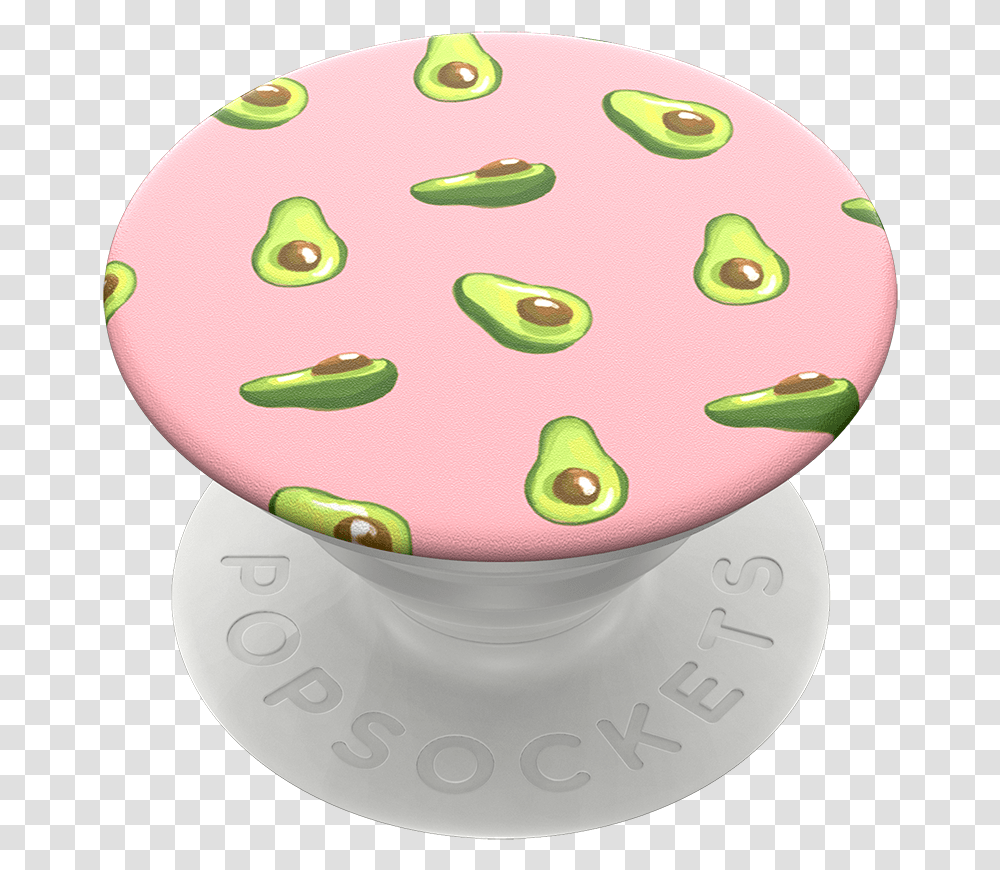 Avocados Pink Popsocket Avocado, Birthday Cake, Dessert, Food, Sweets Transparent Png
