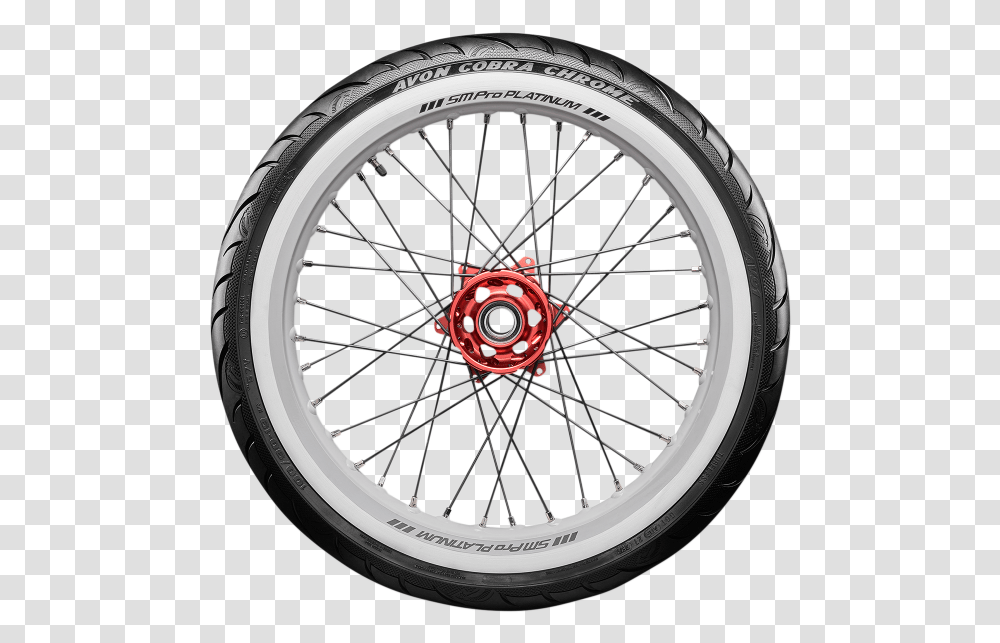 Avon Cobra Chrome Motorcycle Tires Av91 Av92 Frontrear 61 Bmw Bike Tyre Art, Spoke, Machine, Wheel, Alloy Wheel Transparent Png