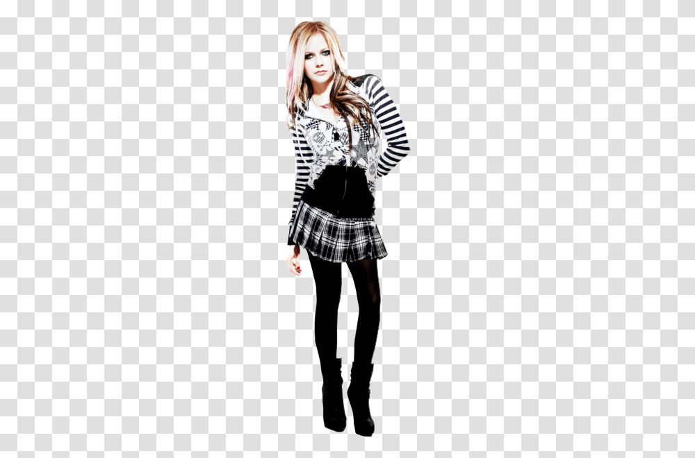 Avril Lavigne, Celebrity, Apparel, Skirt Transparent Png