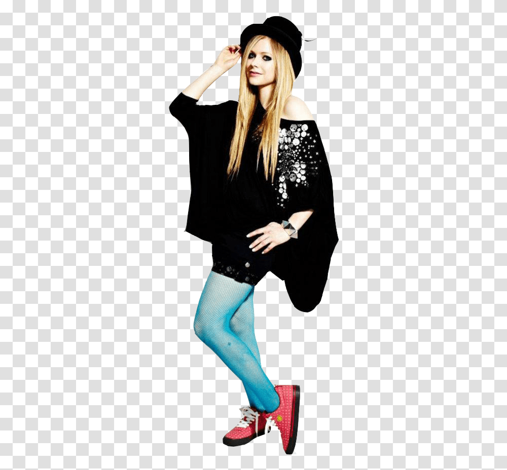 Avril Lavigne Full Body, Sleeve, Long Sleeve, Person Transparent Png