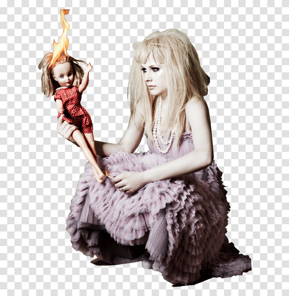 Avril Lavigne Plays Video Games, Person, Evening Dress, Robe Transparent Png