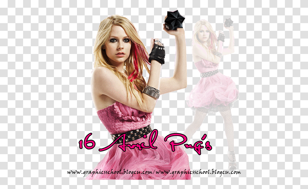 Avril Lavigne Wallpaper Hd Pink, Person, Dance Pose, Leisure Activities, Performer Transparent Png