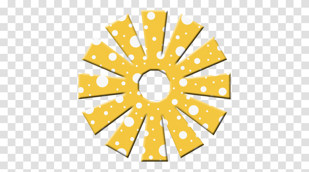 Aw Circus Flower Polka Dot Yellow Clip Art, Gold, Photography, Outdoors, Portrait Transparent Png