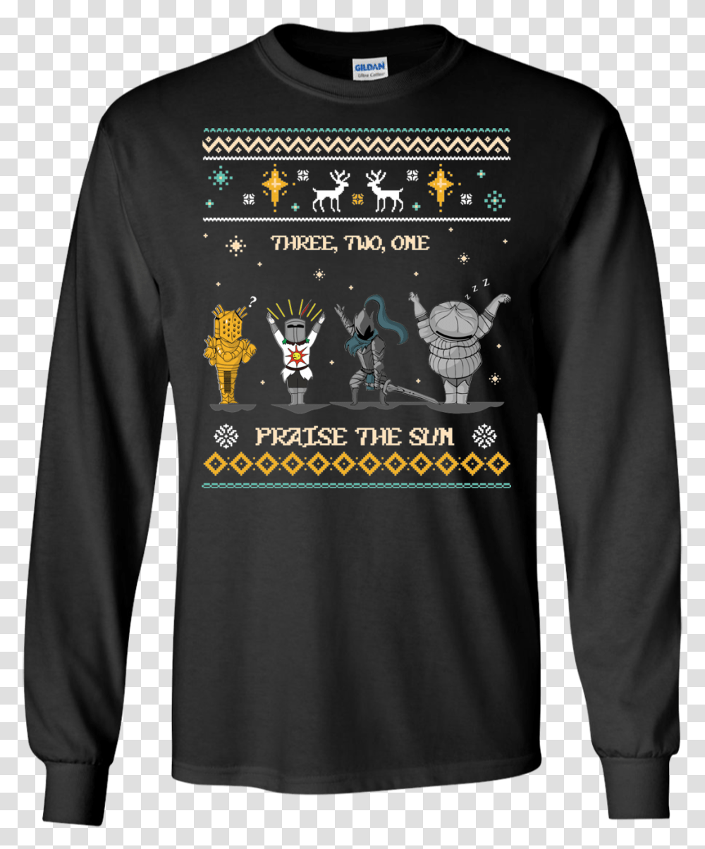 Awaiting Product Image Praise The Sun Christmas Sweater, Sleeve, Apparel, Long Sleeve Transparent Png